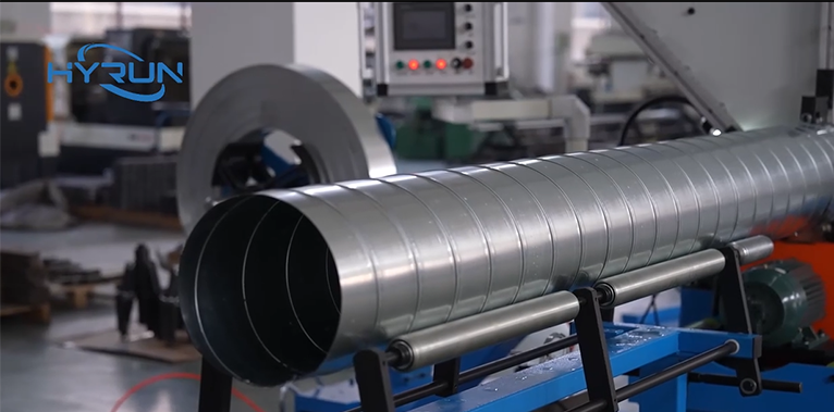 Steel Belt Spiral Duct Machine