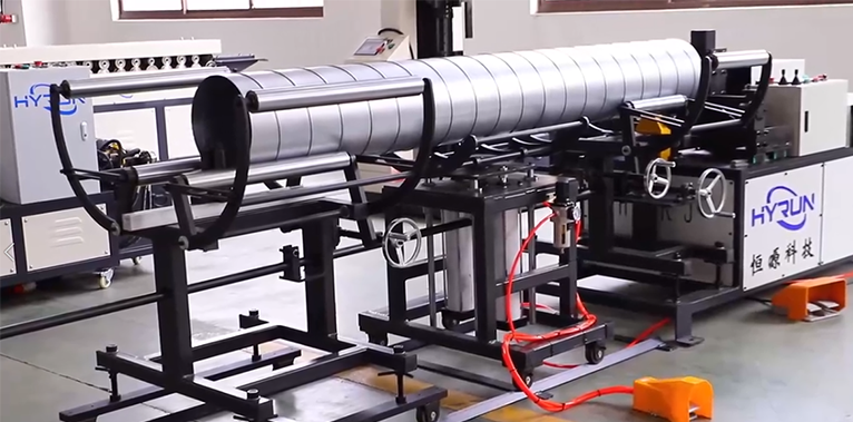 Spiral Duct Flange Forming Machine Hyrun