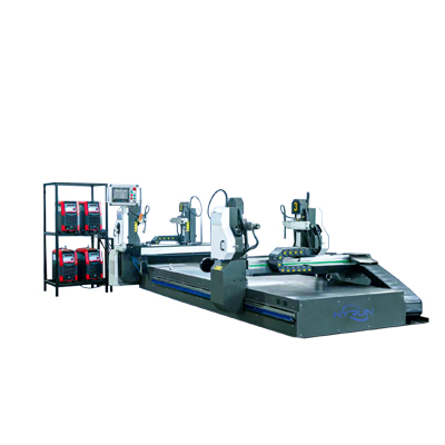 Angle Steel Flange Welding Machine