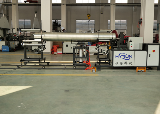 spiral duct flanging machine