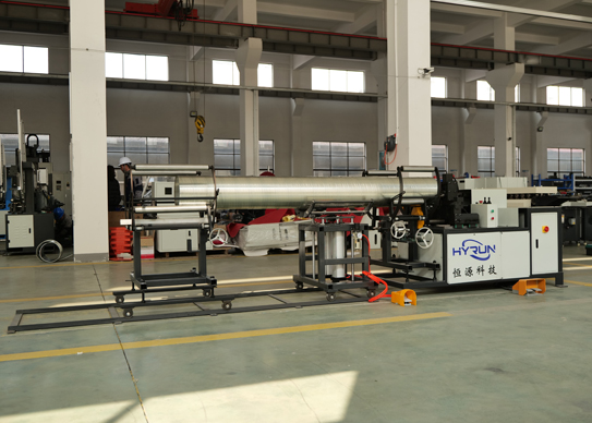 spiral duct flanging machine