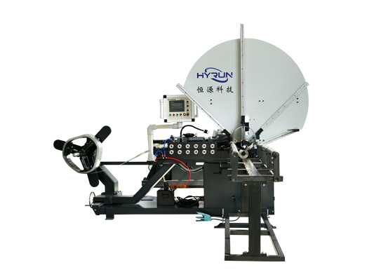 steel belt spiral duct machine with 6 sets forming rollers