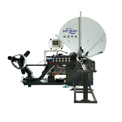 Steel Belt Spiral Duct Machine With 6 Sets Forming Rollers