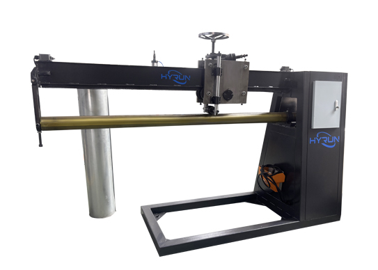 round duct seam closing machine