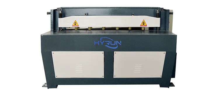 Precautions for shearing machine operation