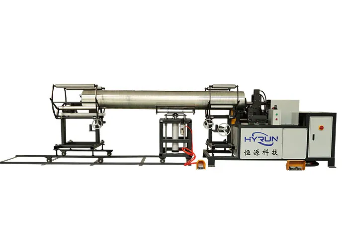 spiral duct edge forming machine manufacturer