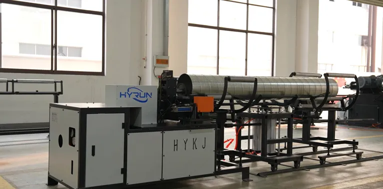 Spiral Duct Flanging Machine