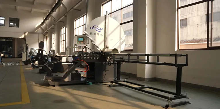 Steel Belt Spiral Duct Machine With 6 Sets Forming Rollers
